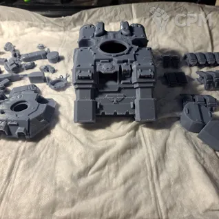 Описание картинки Repulsor Executioner от 3d печать на заказ по цене 100руб | Свободный Рынок Миниатюр - СРМ