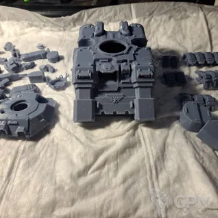 Описание картинки Repulsor Executioner от 3d печать на заказ по цене 100руб | Свободный Рынок Миниатюр - СРМ