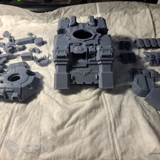 Описание картинки Repulsor Executioner от 3d печать на заказ по цене 100руб | Свободный Рынок Миниатюр - СРМ