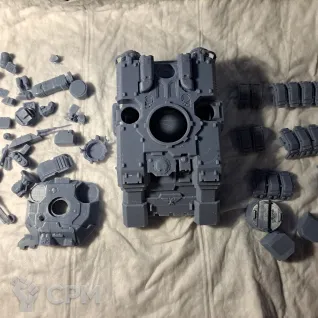 Описание картинки Repulsor Executioner от 3d печать на заказ по цене 100руб | Свободный Рынок Миниатюр - СРМ