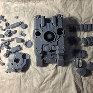 Описание картинки Repulsor Executioner от 3d печать на заказ по цене 100руб | Свободный Рынок Миниатюр - СРМ