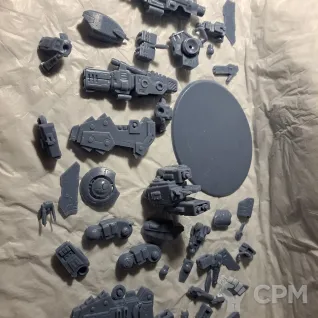 Описание картинки Riptide Battlesuit от 3d печать на заказ по цене 100руб | Свободный Рынок Миниатюр - СРМ