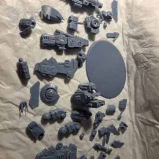 Описание картинки Riptide Battlesuit от 3d печать на заказ по цене 500руб | Свободный Рынок Миниатюр - СРМ
