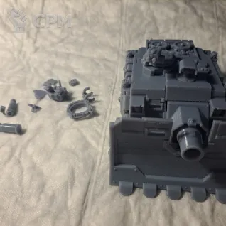 Описание картинки Vindicator ( Hunter-killer missile и снаряд с краном в комплекте) от 3d печать на заказ по цене 100руб | Свободный Рынок Миниатюр - СРМ