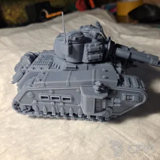 Описание картинки Rogal Dorn Battle Tank от 3d печать на заказ по цене 100руб | Свободный Рынок Миниатюр - СРМ