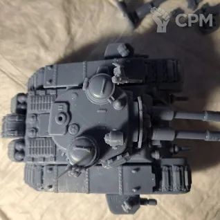 Описание картинки Rogal Dorn Battle Tank от 3d печать на заказ по цене 100руб | Свободный Рынок Миниатюр - СРМ