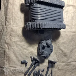 Описание картинки Rogal Dorn Battle Tank от 3d печать на заказ по цене 100руб | Свободный Рынок Миниатюр - СРМ
