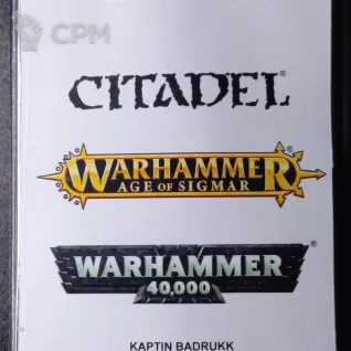 Описание картинки Kaptin Badrukk от Bender Rodriguez по цене 3 000руб | Свободный Рынок Миниатюр - СРМ