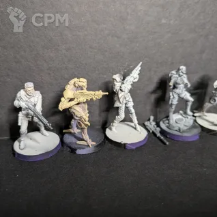 Описание картинки Aleph's Operations Action Pack + Garuda Tactbots + допы от Enotof по цене 4 000руб | Свободный Рынок Миниатюр - СРМ