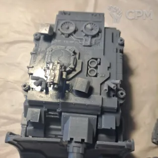 Описание картинки Vindicator ( Hunter-killer missile и снаряд с краном в комплекте) от 3d печать на заказ по цене 100руб | Свободный Рынок Миниатюр - СРМ