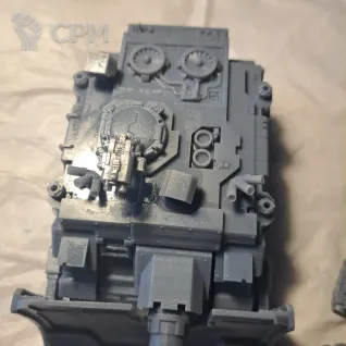 Описание картинки Vindicator ( Hunter-killer missile и снаряд с краном в комплекте) от 3d печать на заказ по цене 100руб | Свободный Рынок Миниатюр - СРМ