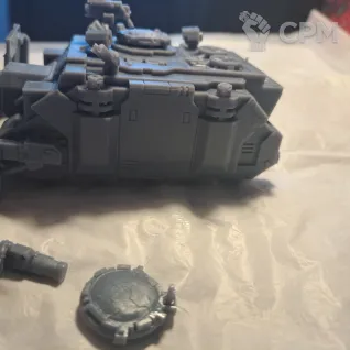 Описание картинки Vindicator ( Hunter-killer missile и снаряд с краном в комплекте) от 3d печать на заказ по цене 100руб | Свободный Рынок Миниатюр - СРМ