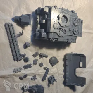 Описание картинки Vindicator ( Hunter-killer missile и снаряд с краном в комплекте) от 3d печать на заказ по цене 100руб | Свободный Рынок Миниатюр - СРМ