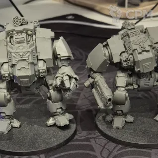 Описание картинки Primaris Redemptor Dreadnought 2 штуки от MakKhv по цене 100руб | Свободный Рынок Миниатюр - СРМ