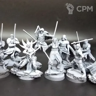 Описание картинки Джедаи и Ситхи для Star Wars Legion 11шт от IGC по цене 100руб | Свободный Рынок Миниатюр - СРМ