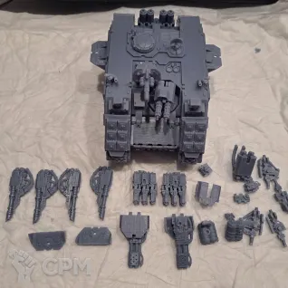 Описание картинки Land Raider / Land Raider Crusader / Land Raider Redeemer от 3d печать на заказ по цене 100руб | Свободный Рынок Миниатюр - СРМ