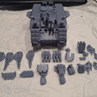 Описание картинки Land Raider / Land Raider Crusader / Land Raider Redeemer от 3d печать на заказ по цене 100руб | Свободный Рынок Миниатюр - СРМ