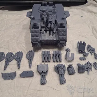 Описание картинки Land Raider / Land Raider Crusader / Land Raider Redeemer от 3d печать на заказ по цене 100руб | Свободный Рынок Миниатюр - СРМ