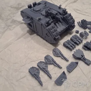 Описание картинки Land Raider / Land Raider Crusader / Land Raider Redeemer от 3d печать на заказ по цене 100руб | Свободный Рынок Миниатюр - СРМ