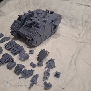 Описание картинки Land Raider / Land Raider Crusader / Land Raider Redeemer от 3d печать на заказ по цене 100руб | Свободный Рынок Миниатюр - СРМ