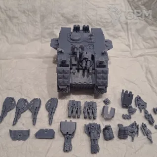 Описание картинки Land Raider / Land Raider Crusader / Land Raider Redeemer от 3d печать на заказ по цене 100руб | Свободный Рынок Миниатюр - СРМ