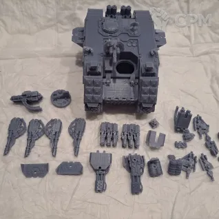 Описание картинки Land Raider / Land Raider Crusader / Land Raider Redeemer от 3d печать на заказ по цене 100руб | Свободный Рынок Миниатюр - СРМ