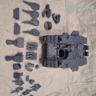 Описание картинки Land Raider / Land Raider Crusader / Land Raider Redeemer от 3d печать на заказ по цене 100руб | Свободный Рынок Миниатюр - СРМ