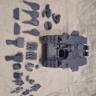Описание картинки Land Raider / Land Raider Crusader / Land Raider Redeemer от 3d печать на заказ по цене 100руб | Свободный Рынок Миниатюр - СРМ