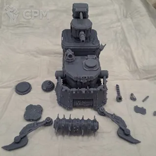 Описание картинки Battlewagon от 3d печать на заказ по цене 100руб | Свободный Рынок Миниатюр - СРМ