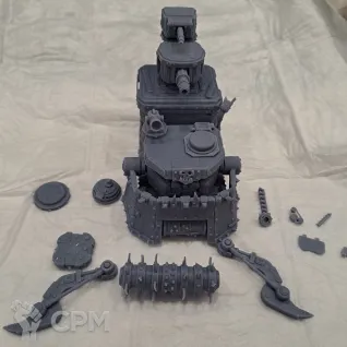 Описание картинки Battlewagon от 3d печать на заказ по цене 100руб | Свободный Рынок Миниатюр - СРМ