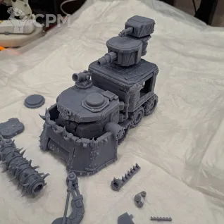 Описание картинки Battlewagon от 3d печать на заказ по цене 100руб | Свободный Рынок Миниатюр - СРМ