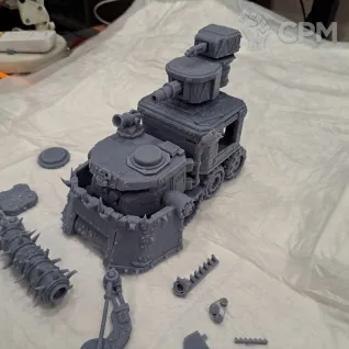 Описание картинки Battlewagon от 3d печать на заказ по цене 100руб | Свободный Рынок Миниатюр - СРМ