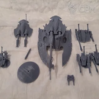 Описание картинки Wave Serpent / Fire Prism / Falcon от 3d печать на заказ по цене 100руб | Свободный Рынок Миниатюр - СРМ