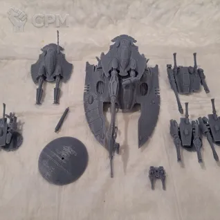 Описание картинки Wave Serpent / Fire Prism / Falcon от 3d печать на заказ по цене 100руб | Свободный Рынок Миниатюр - СРМ
