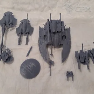 Описание картинки Wave Serpent / Fire Prism / Falcon от 3d печать на заказ по цене 100руб | Свободный Рынок Миниатюр - СРМ