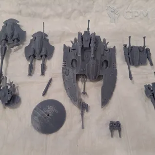 Описание картинки Wave Serpent / Fire Prism / Falcon от 3d печать на заказ по цене 100руб | Свободный Рынок Миниатюр - СРМ