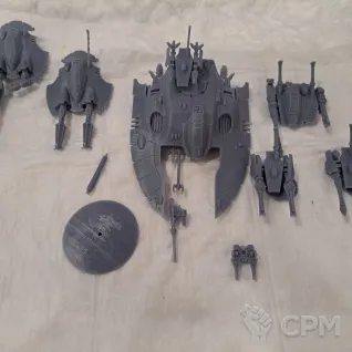 Описание картинки Wave Serpent / Fire Prism / Falcon от 3d печать на заказ по цене 100руб | Свободный Рынок Миниатюр - СРМ