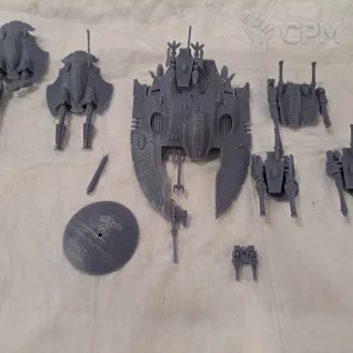 Описание картинки Wave Serpent / Fire Prism / Falcon от 3d печать на заказ по цене 100руб | Свободный Рынок Миниатюр - СРМ