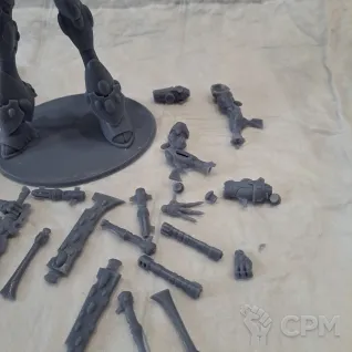 Описание картинки Wraithknight \ Wraithknight with Ghostglaive от 3d печать на заказ по цене 100руб | Свободный Рынок Миниатюр - СРМ