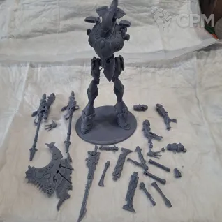 Описание картинки Wraithknight \ Wraithknight with Ghostglaive от 3d печать на заказ по цене 900руб | Свободный Рынок Миниатюр - СРМ