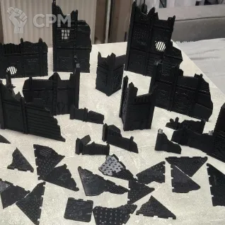 Описание картинки Террейн для Warhammer 40,000 (11 редакция) Greenskin от 3DSprint по цене 4 000руб | Свободный Рынок Миниатюр - СРМ