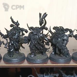 Описание картинки Plague Marines (литьё) от MaxxZ по цене 100руб | Свободный Рынок Миниатюр - СРМ