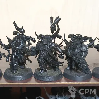 Описание картинки Plague Marines литьё от MaxxZ по цене 100руб | Свободный Рынок Миниатюр - СРМ