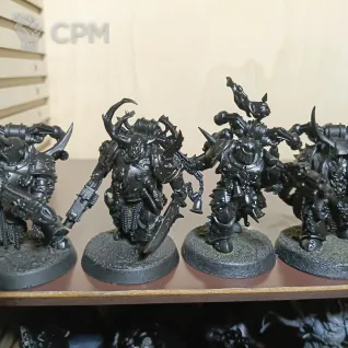 Описание картинки Plague Marines (литьё) от MaxxZ по цене 100руб | Свободный Рынок Миниатюр - СРМ