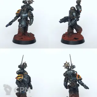 Описание картинки Iron Warriors. Heavy support squad. от Ravechwood по цене 1 800руб | Свободный Рынок Миниатюр - СРМ