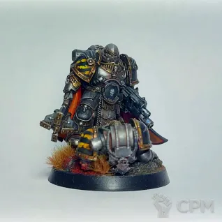 Описание картинки Barabas Dantioch (Centurion with Power Maul MKII armour) от Ravechwood по цене 1 500руб | Свободный Рынок Миниатюр - СРМ