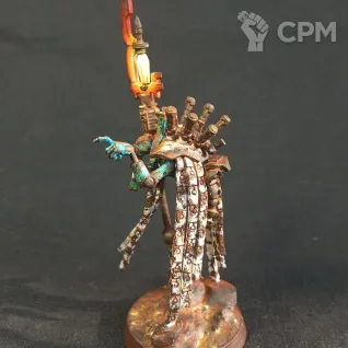 Описание картинки Necron Plasmancer от Greebnick по цене 100руб | Свободный Рынок Миниатюр - СРМ