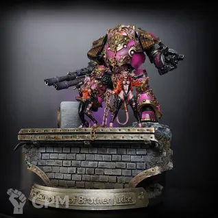 Описание картинки Contemptor Dreadnought (The Corruption of Brother Judas) от Ravechwood по цене 4 000руб | Свободный Рынок Миниатюр - СРМ