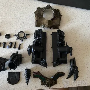 Описание картинки Death Guard Plagburst Crawler от Vampir4612 по цене 1 400руб | Свободный Рынок Миниатюр - СРМ