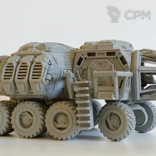 Описание картинки Наземный транспорт "Скарабей" от Printopocalypse 3D по цене 1 800руб | Свободный Рынок Миниатюр - СРМ
